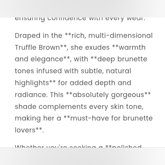 "Harlow In Truffle Brown" Wigs For Every Woman - Picture 6 of 9